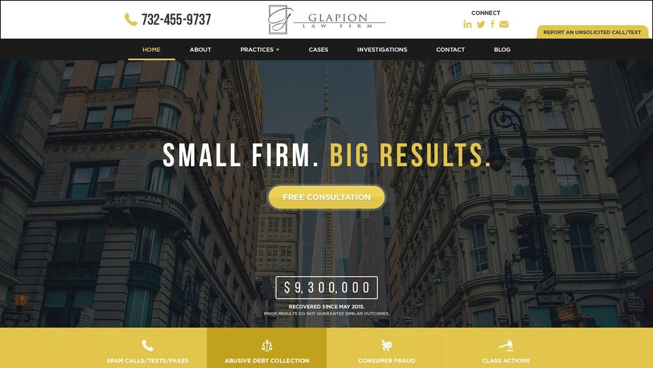 Website - Mahony's Lawyers