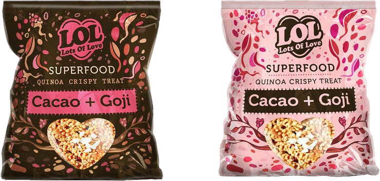 Verpackungsdesign für Superfood LOL