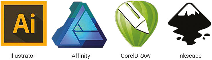 Bildbearbeitungsprogramme für Vektorgrafiken