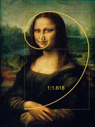 Mona Lisa im Goldenen Schnitt