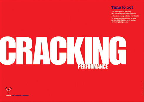 Poster mit unterschiedlichen Schriftgrössen