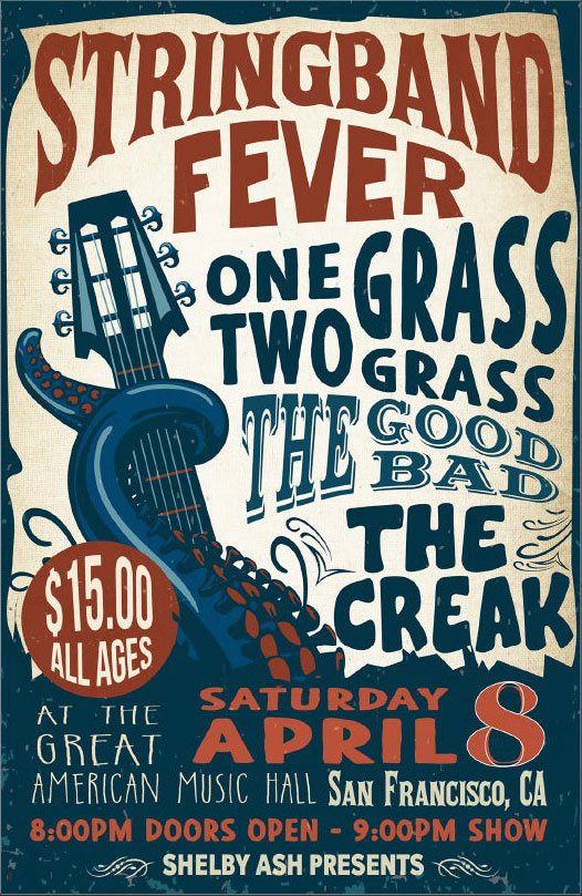 Poster-Design Great American Music Hall
